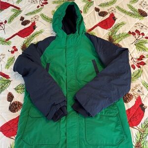 Green and Black Men's Jacket